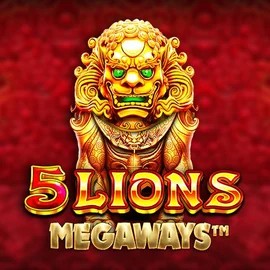 5 Lions Megaways logo by Pragmatic Play Slotexo Casino