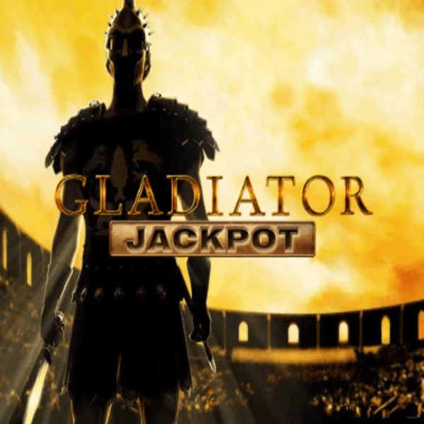 Gladiator Jackpot logo by Playtech at Slotexo Casino