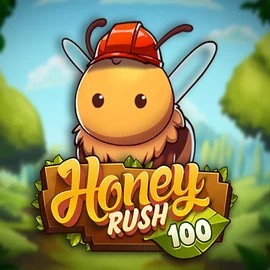 Honey Rush 100 slot visual from Play’n GO available on slotexocasino.online