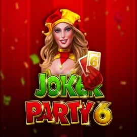 Joker Party 6 by Greentube, showcased at slotexocasino.online – game logo