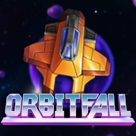 Orbitfall online game logo by ELK Studios on slotexocasino.online