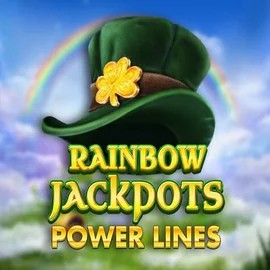 Rainbow Jackpots Power Lines online game logo by Red Tiger Gaming on slotexocasino.online