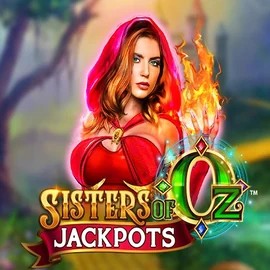 Sisters Of Oz Jackpots slot logo by Triple Edge Studios at Slotexo Casino