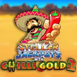 Official Jackpots logo: Stellar Jackpots with Chilli Gold x2 by Lightning Box Game at Slotexo Casino