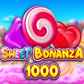 Sweet Bonanza 1000 slot visual from Pragmatic Play available on slotexocasino.online